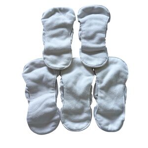 Grovia NO-PREP SOAKER PAD: cloth diaper hybrid snap in insert bundle
